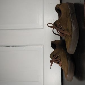 Vintage Olive Green Suede Keds Size 7